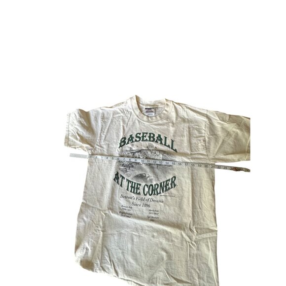 Vintage Detroit Tigers - “Baseball At The Corner” 1998 Stadium White Shirt L - Picture 7 of 10